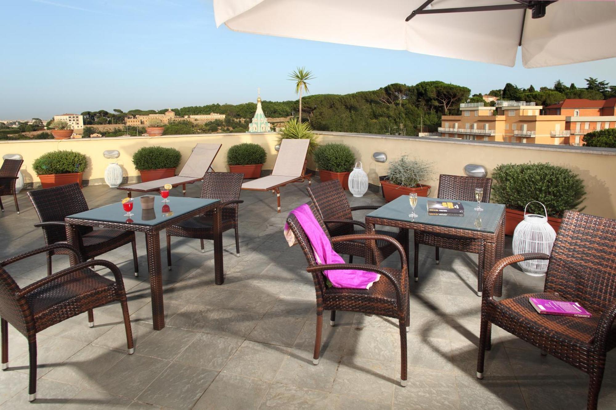 Hotel Alessandrino Roma Restaurant bilde